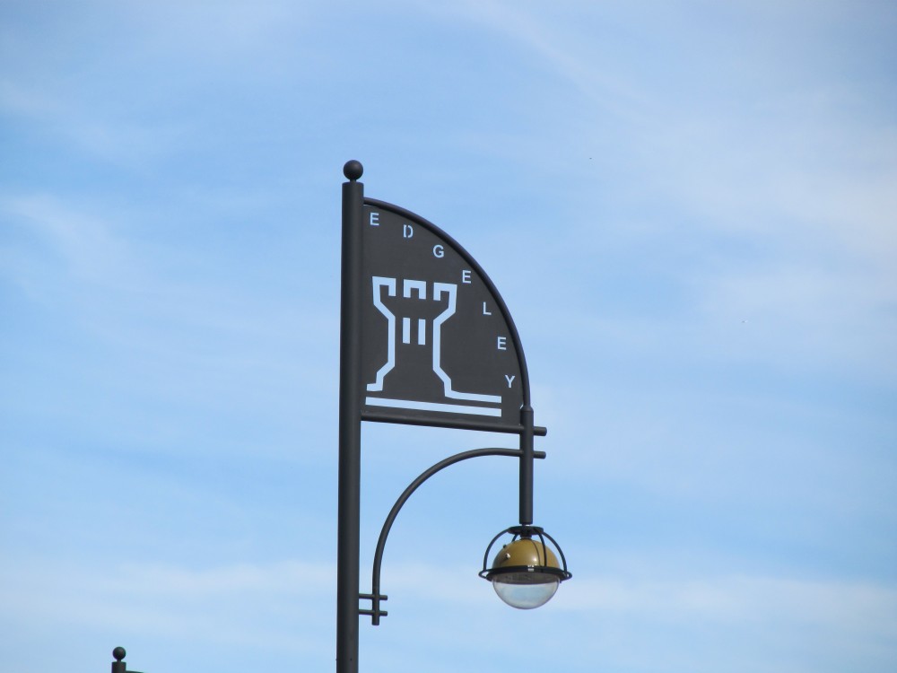 image of Edgeley sign
