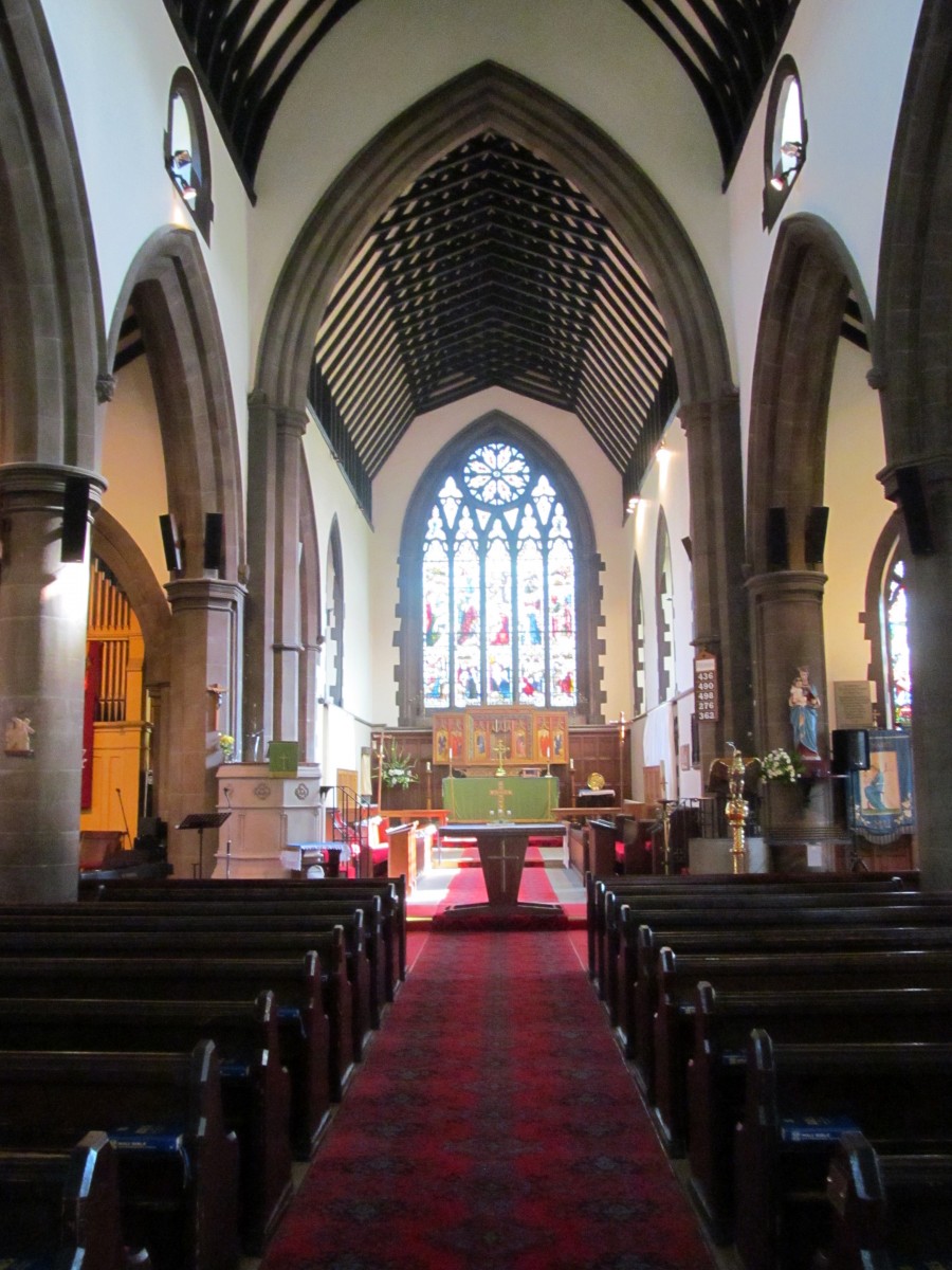 image of interior of St Matthew's Church